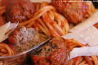 spicy Meatballs & Spaghetti